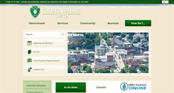 Desktop Screenshot of cityofgreenville.org